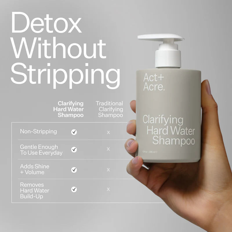 Act + Acre Clarifying Hard Water Shampoo