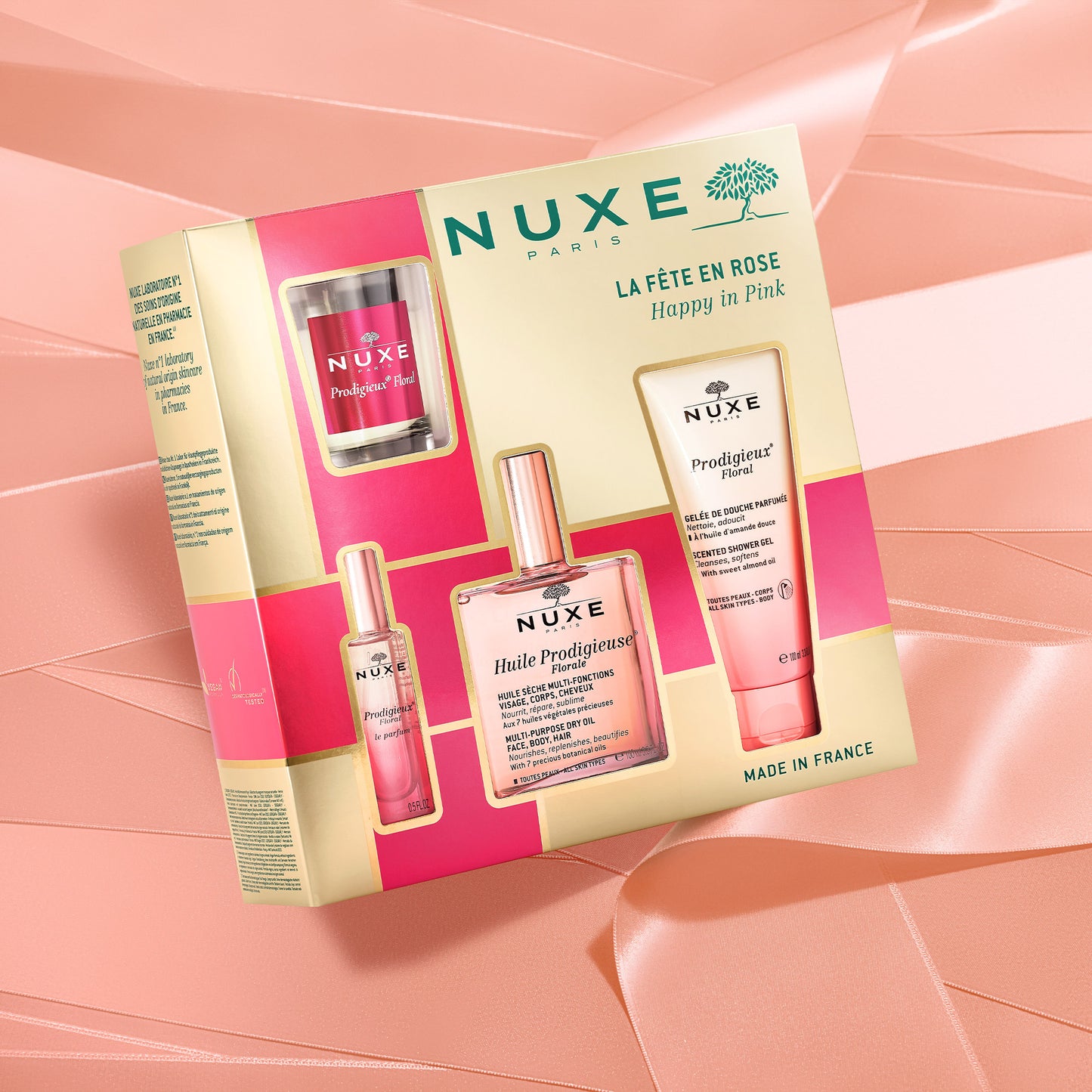 NUXE Prodigieux Floral Happy In Pink Gift Set
