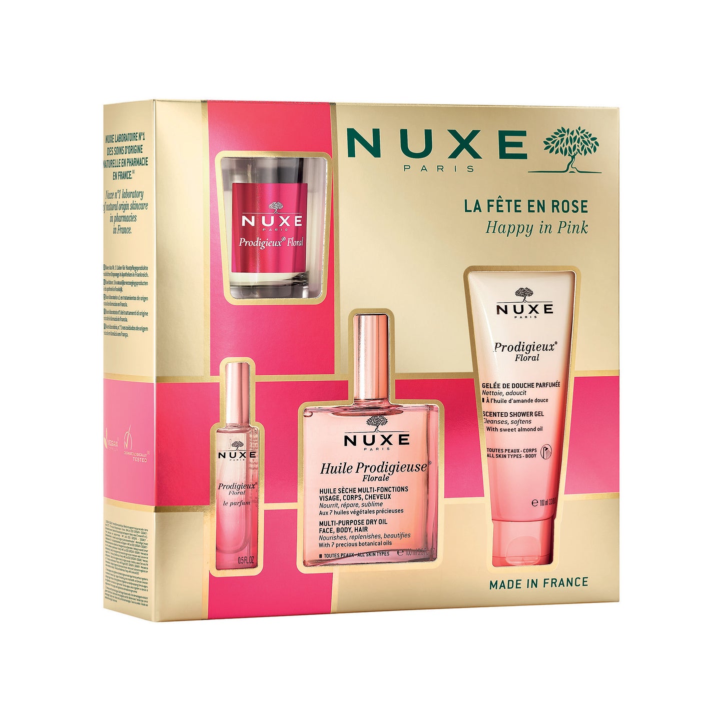 NUXE Prodigieux Floral Happy In Pink Gift Set