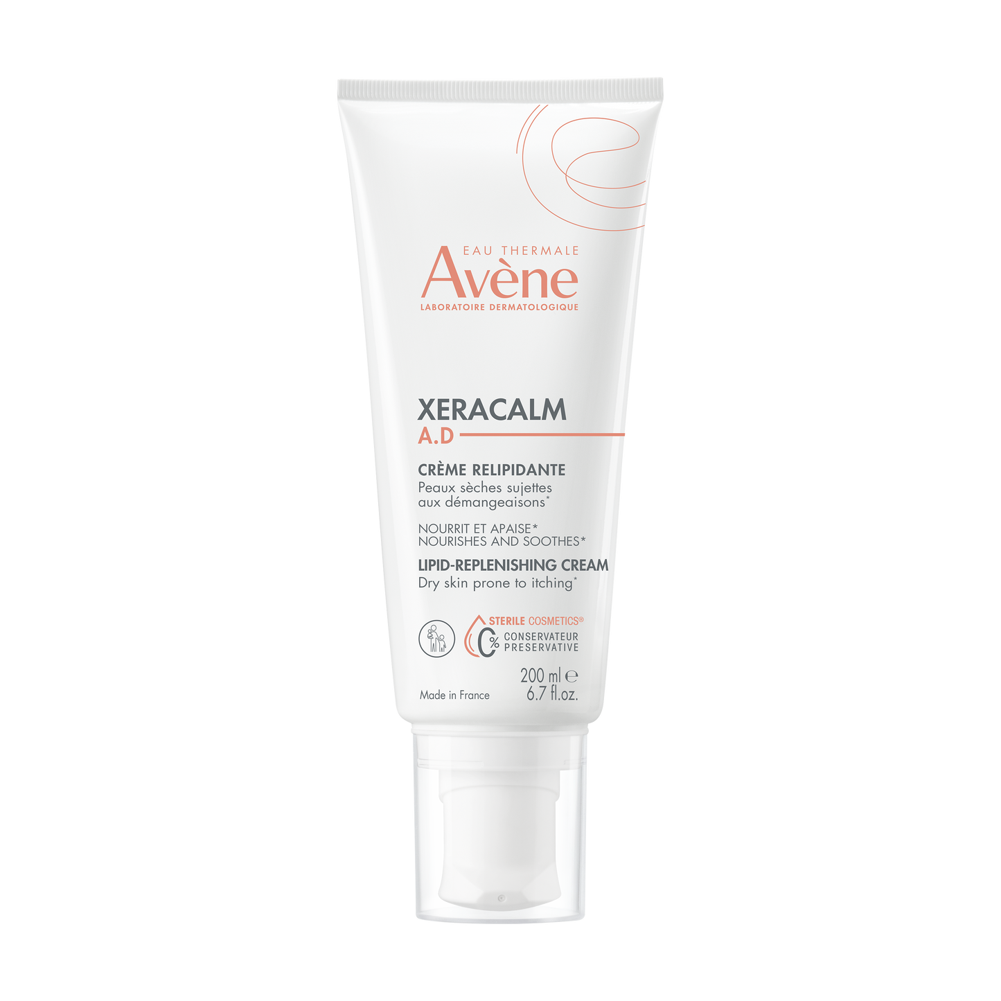 Avène XeraCalm A.D Lipid-Replenishing Cream Moisturiser for Dry, Itchy Skin