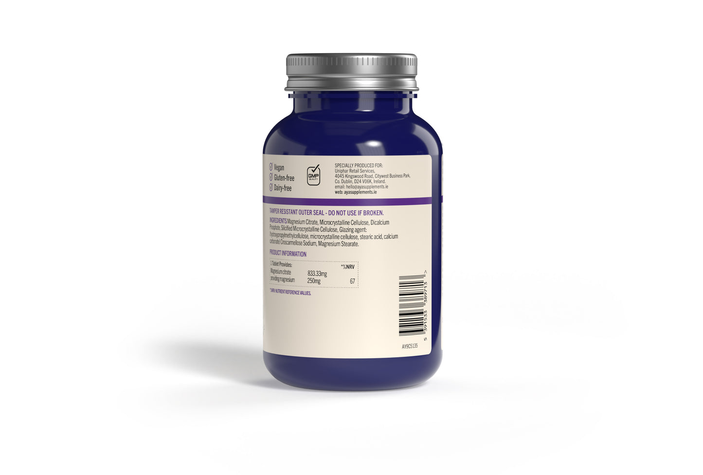 Aya Magnesium Citrate 250mg