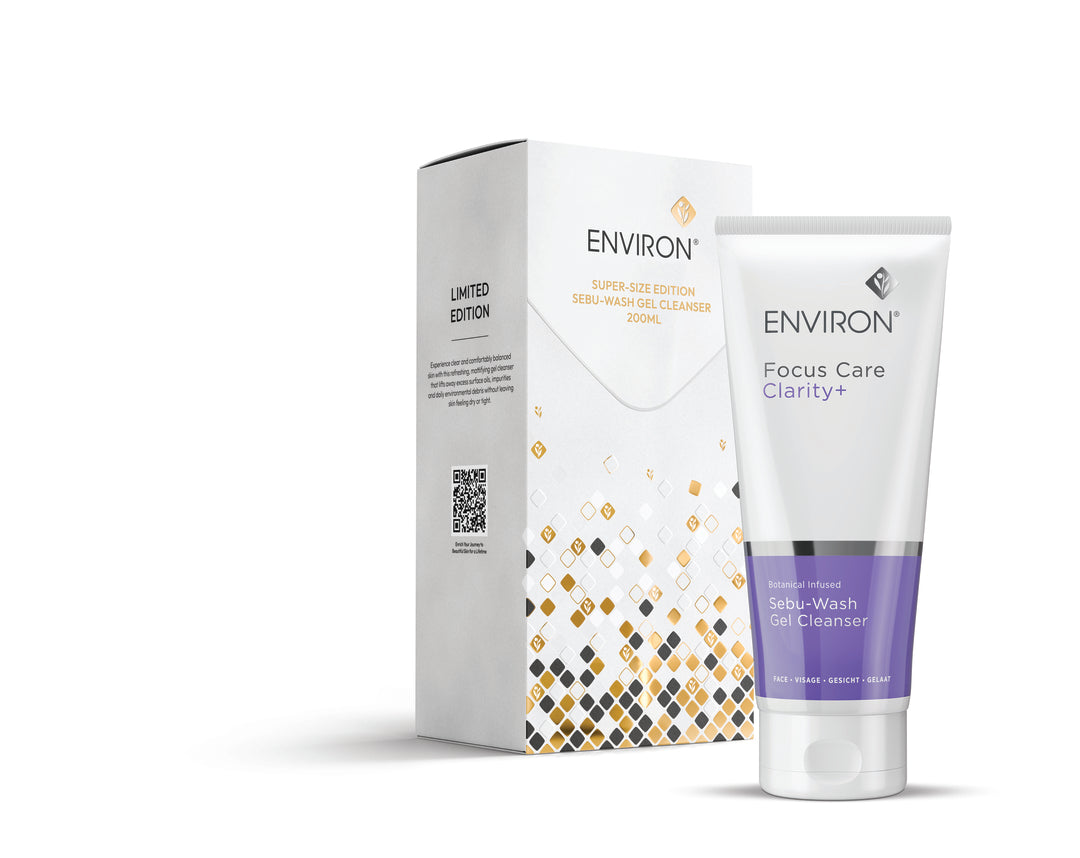 Environ Focus Care Clarity+ Sebu-Wash Gel Cleanser - EXTRA 50ml FREE