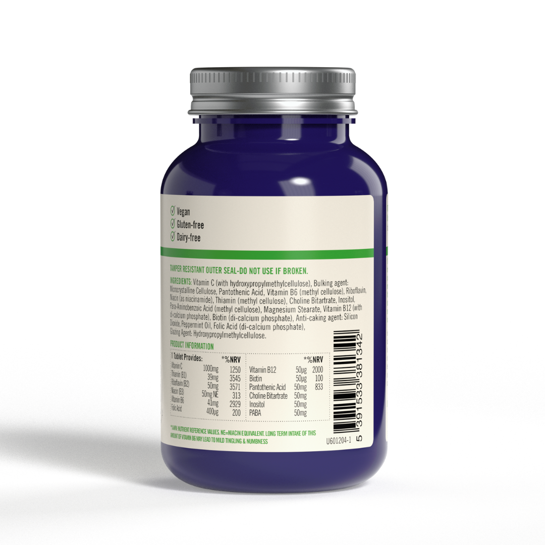 AYA B Complex with 1000mg Vitamin C (60 tabs)