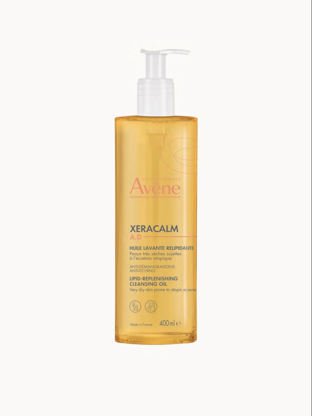 Avène XeraCalm A.D Lipid-Replenishing Cleansing Oil for Dry, Itchy Skin