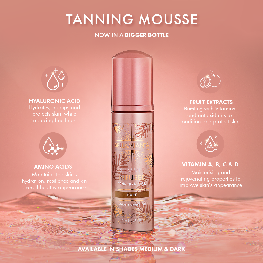 Bellamianta Summer Infused Luxury Tanning Mousse