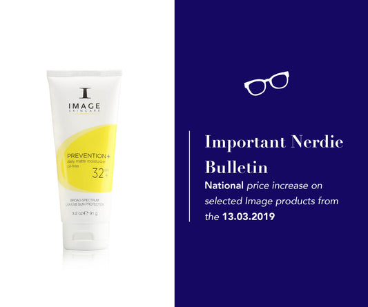 Nerdie Bulletin: IMAGE Price Changes Occurring From 13th of March 2019