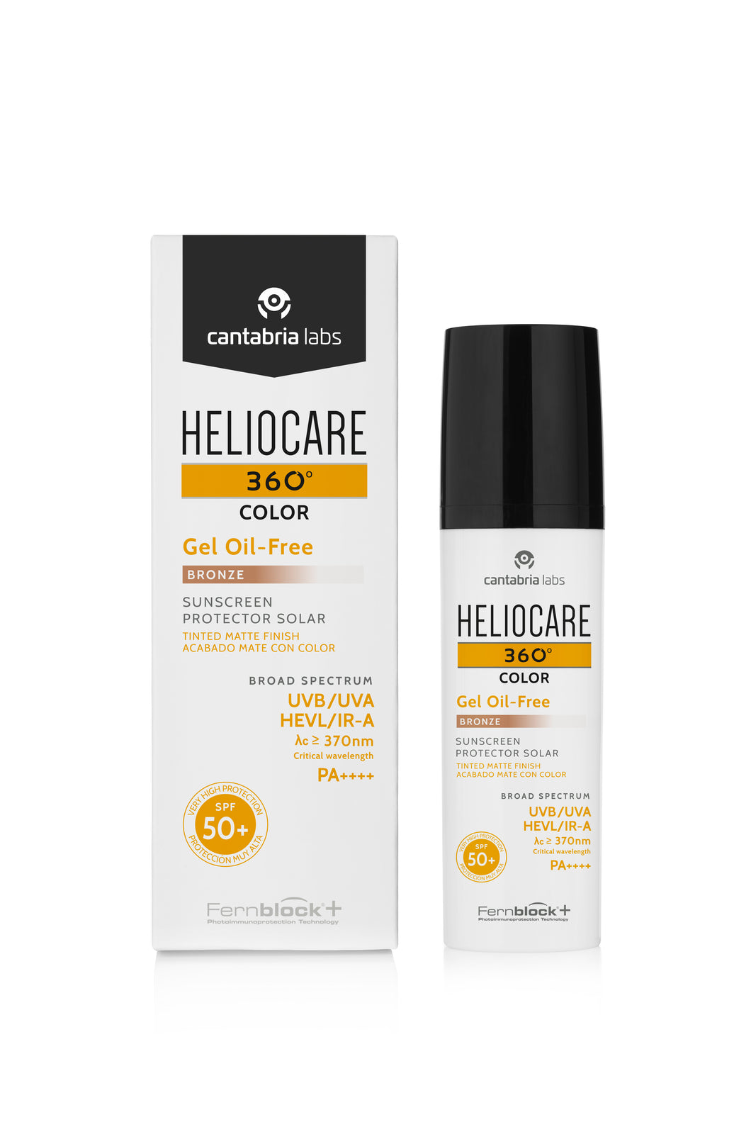 Heliocare 360 Color Gel Oil-Free Bronze 50ml