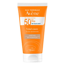 Load image into Gallery viewer, Avène Very High Protection Tinted Sun Cream SPF50+ for Dry Sensitive Skin 50ml
