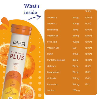AYA Electrolytes Plus Orange
