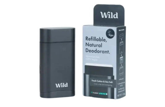 WILD Men Cotton Sea Salt Black