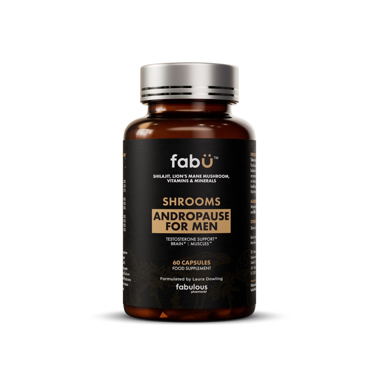 fabÜ Shrooms Andropause for Men
