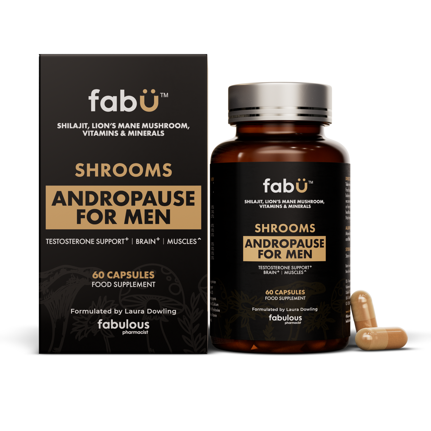 fabÜ Shrooms Andropause for Men