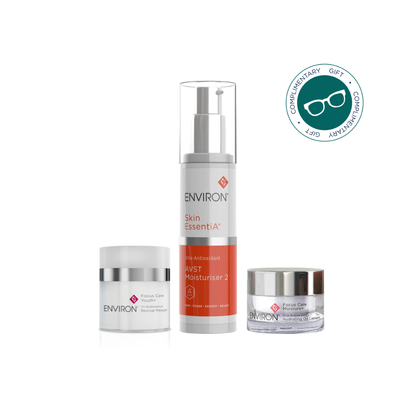 Environ Skin EssentiA Vita-Antioxidant AVST Moisturiser & Complimentary Gifts