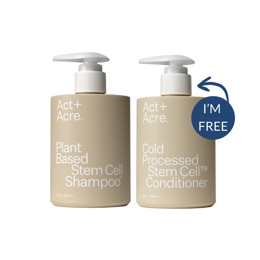 Act+Acre Stem Cell Shampoo & Conditioner Bundle - buy one get one FREE