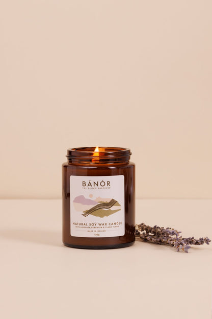 Bánór Natural Soy Wax Candle