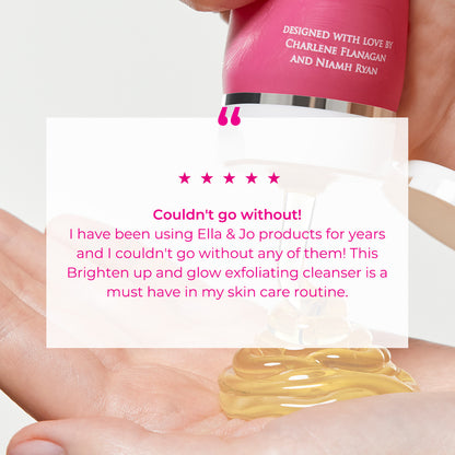 Ella & Jo Brighten & Glow - Hydrating Exfoliating Cleanser