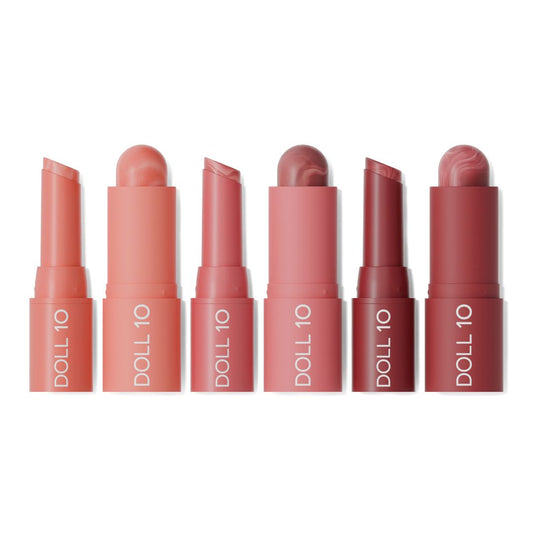 Doll 10 Sorbet Swirl Blush and Lip Tint 6 Piece Gift Set