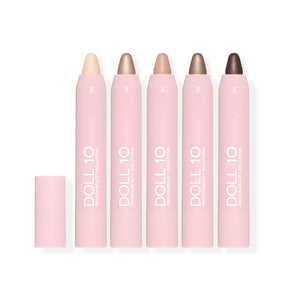 Doll 10 Eye Believe I Can  5 Piece Eye Crayon Set