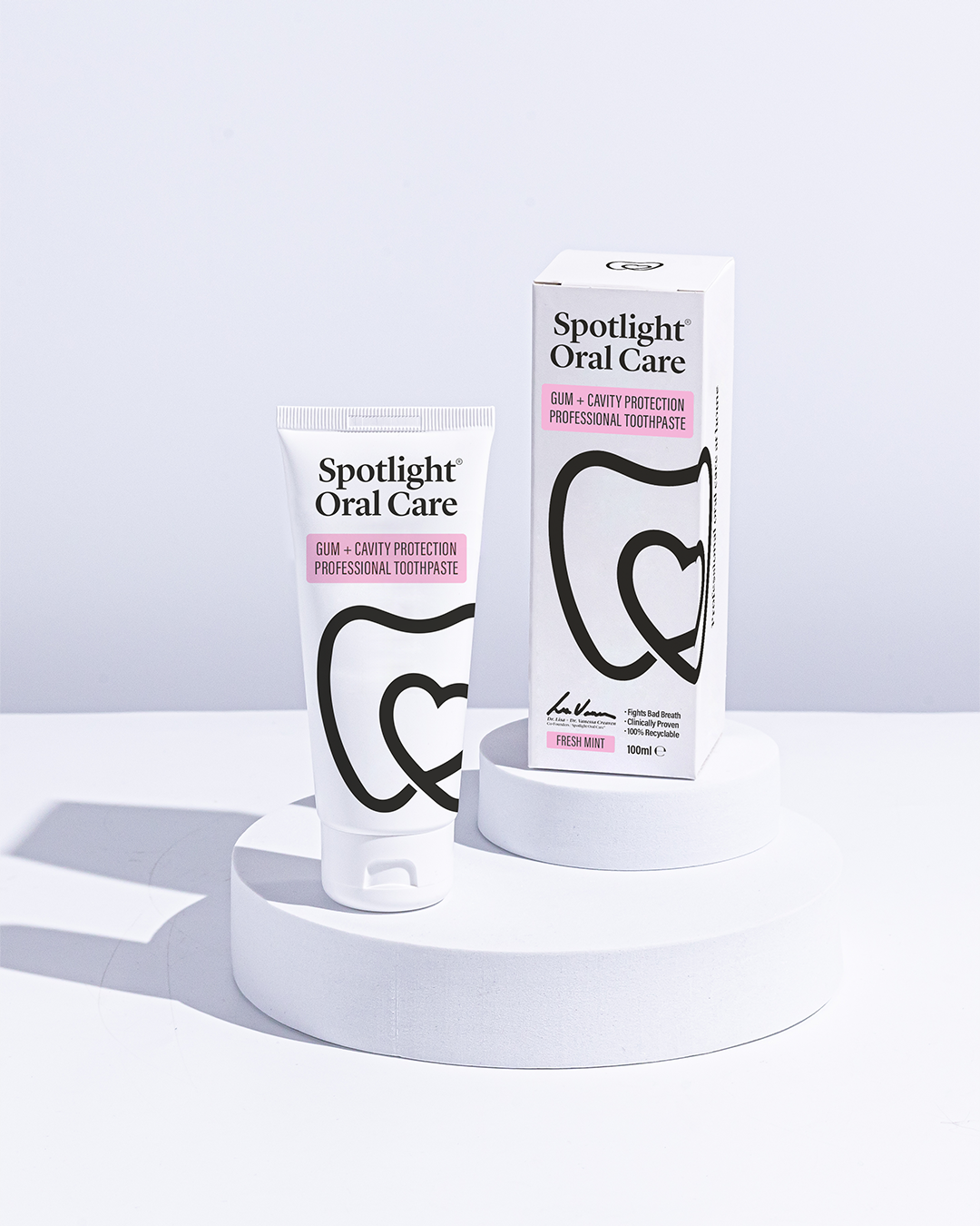 Spotlight Oral Care Gum + Cavity Protection Professional Toothpaste