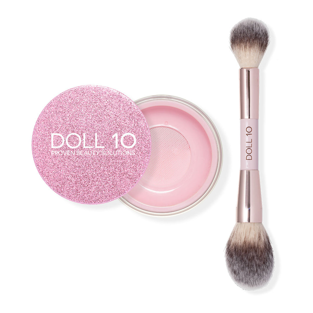 Doll 10 - Set Your Intentions - Pink Powder & Brush Gift Set