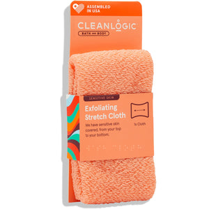 Cleanlogic Bath & Body Exfoliating Stretch Cloth - Sensitive Skin