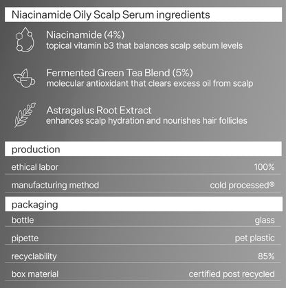 Act+Acre 4% Niacinamide Oily Scalp Serum