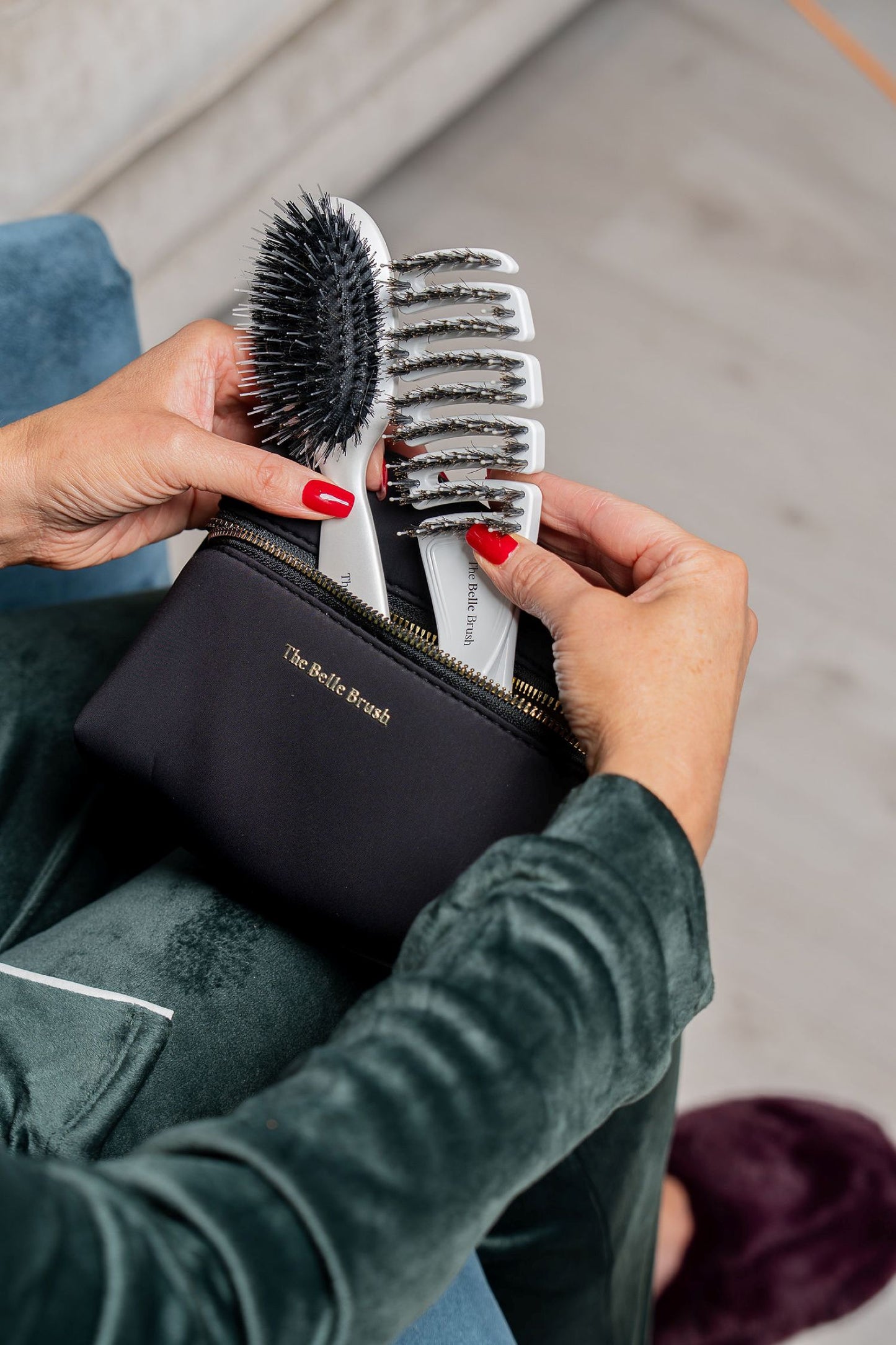 The Belle Brush The On-The-Go-Edit Gift Set