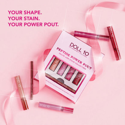 Doll 10 Peptide Powder Pout Shape and Stain Collection