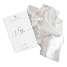 Load image into Gallery viewer, The Silk Pillowcase - White
