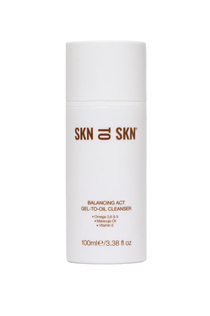 SKN TO SKN Balancing Act Gel-to-Oil Cleanser