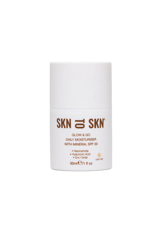 SKNTOSKN Glow & Go Daily Moisturiser with Mineral SPF30 - Light Tint