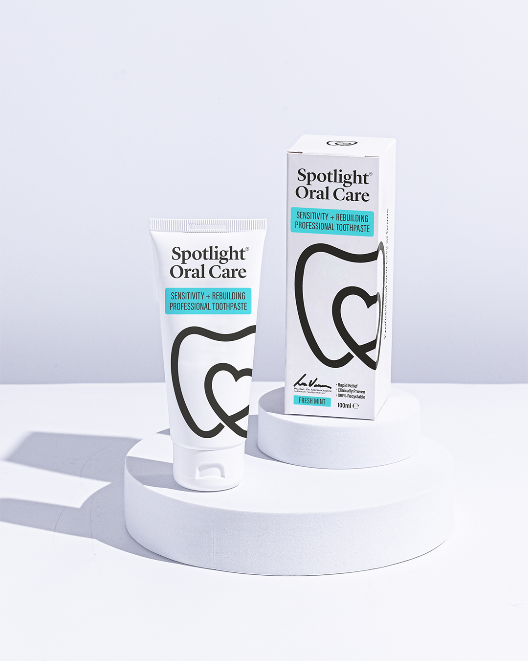 Spotlight Oral Care Sensitivity + Rebuilding Professional Toothpaste
