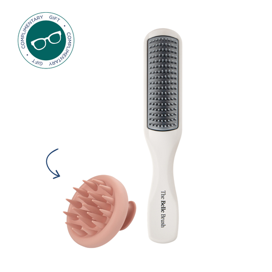 The Belle Brush Treatment Brush & FREE Scalp Brush