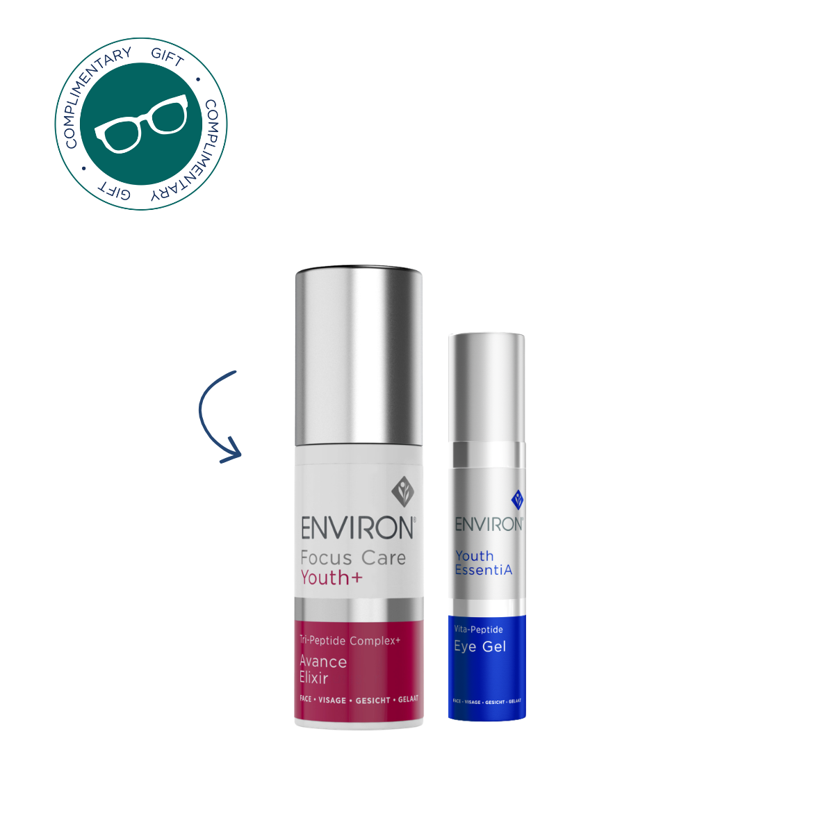 Environ Vita-Peptide Eye Gel + COMPLIMENTARY Avance Elixir