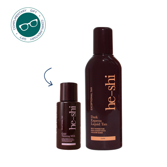 He-Shi Tanning Bundle - FREE Deluxe Tanning Milk