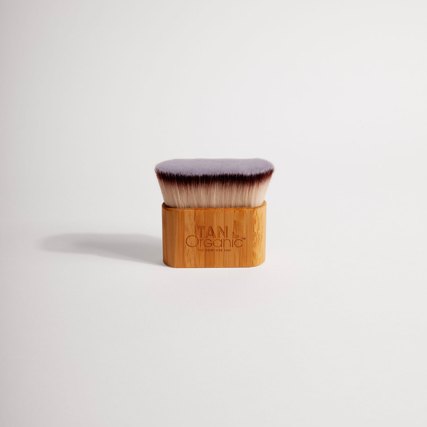 Tan Organic Bamboo Kabuki Body Brush