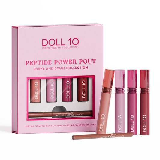 Doll 10 Peptide Powder Pout Shape and Stain Collection