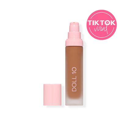 Doll 10 TCE Super Coverage Serum Makeup with Peptides