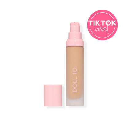Doll 10 TCE Super Coverage Serum Makeup with Peptides
