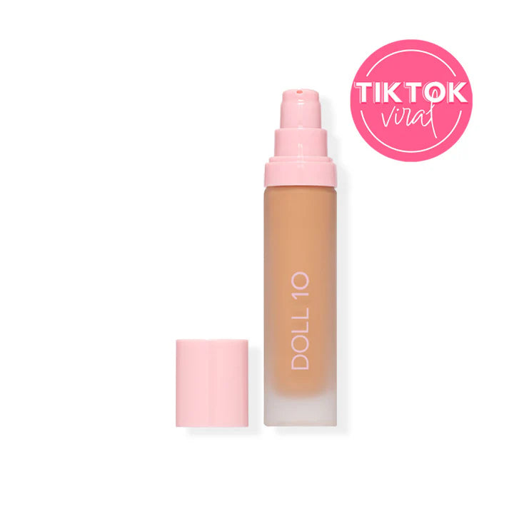 Doll 10 TCE Super Coverage Serum Makeup with Peptides