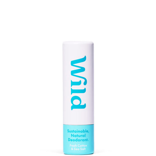 WILD Fresh Cotton & Sea Salt Mini Deodrant