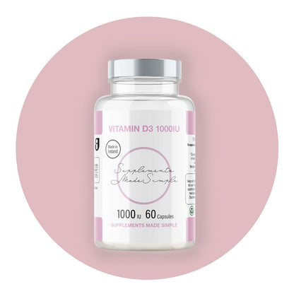Supplements Made Simple  Vitamin D3 1000iu  / 60 Capsule