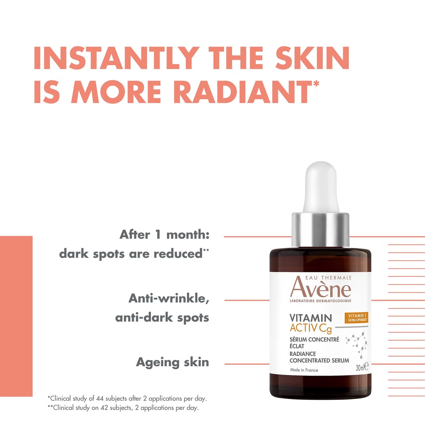 Avène Vitamin Active Cg Radiance Concentrated Serum