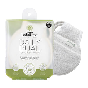 daily concepts dual texture scrubber