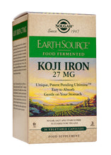 Load image into Gallery viewer, Solgar Earth Source Koji Iron (30 capsules) 12536547
