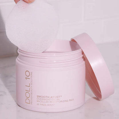 Doll 10 Smooth Assist Overnight Micellar Retexturizing Pads (60 pads)