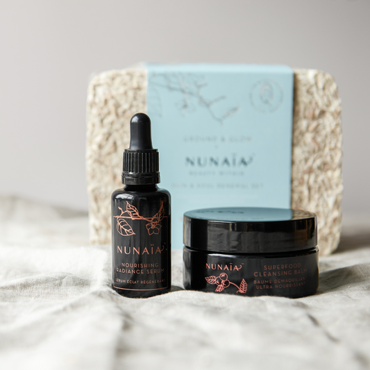 Nunaïa Beauty Ground & Glow Skin Ritual Set